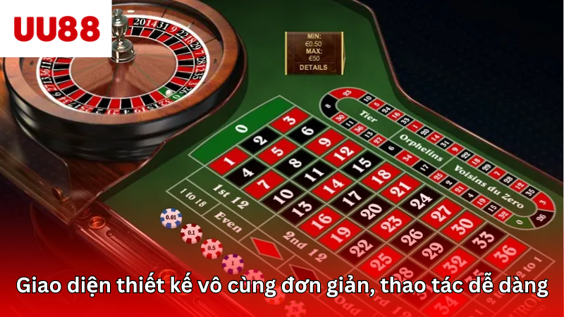 Giao diện thiết kế vô cùng đơn giản, thao tác dễ dàng